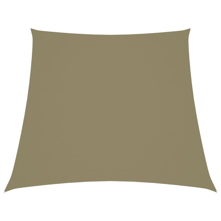Vidaxl Sunshade Trapezium 3 4x3 M Oxford Fabric Beige