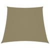 Vidaxl Sunshade Trapezium 4 5x4 M Oxford Fabric Beige