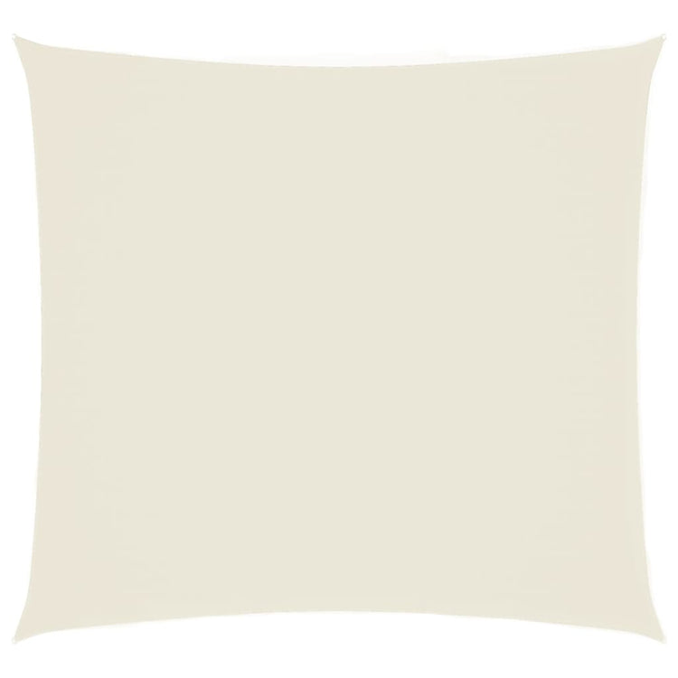 Vidaxl Sunshade Square 2,5x2,5 m Oxford Fabric Crème -Colored