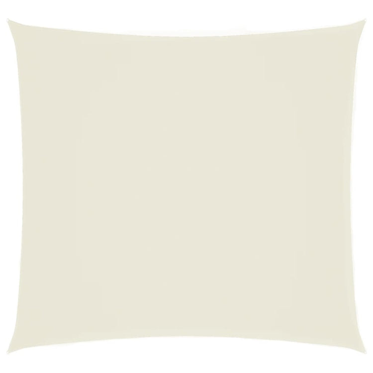 Vidaxl Sunshade Square 4x4 M Oxford Fabric Crème colored