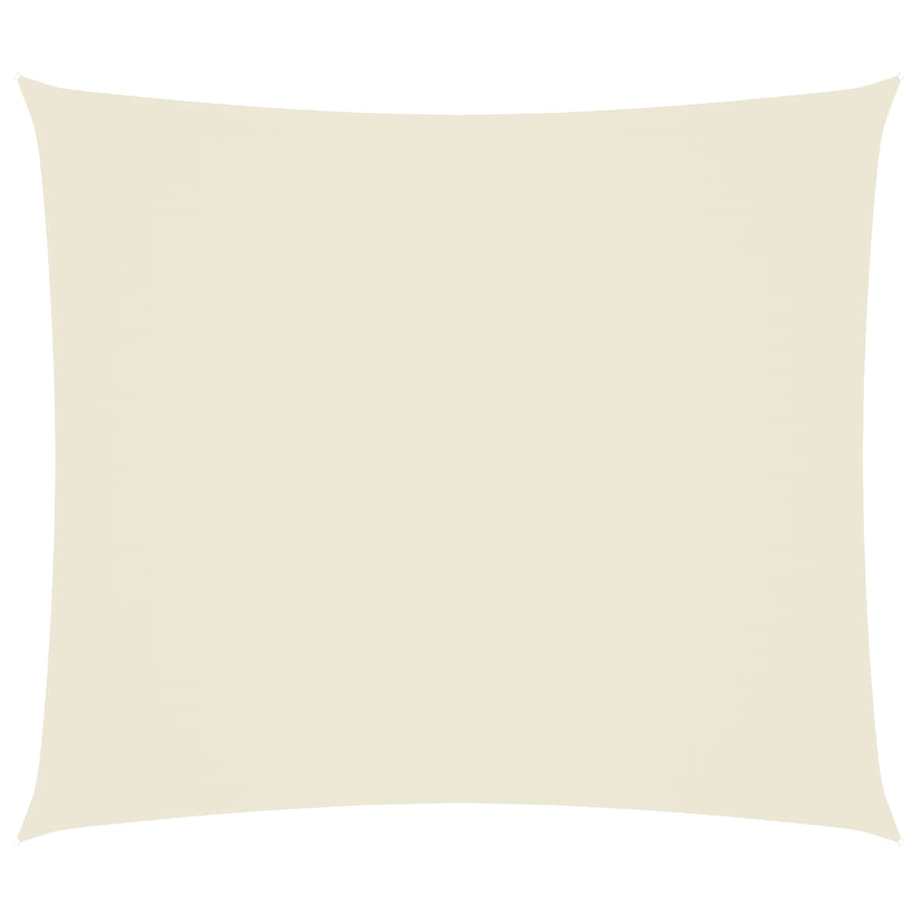 Vidaxl Sunshade Rectangular 2x2,5 M Oxford Tissu Cream - Color