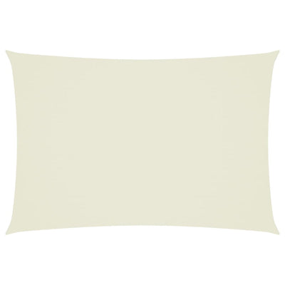 Vidaxl Sunshade rectangulaire 3x5 m oxford tissu crème coloré