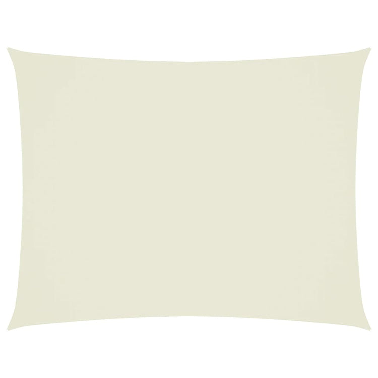 Vidaxl Sunshade rectangulaire 3x6 m oxford tissu crème coloré