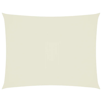Vidaxl Sunshade rectangulaire 4x5 m Oxford tissu crème -colored