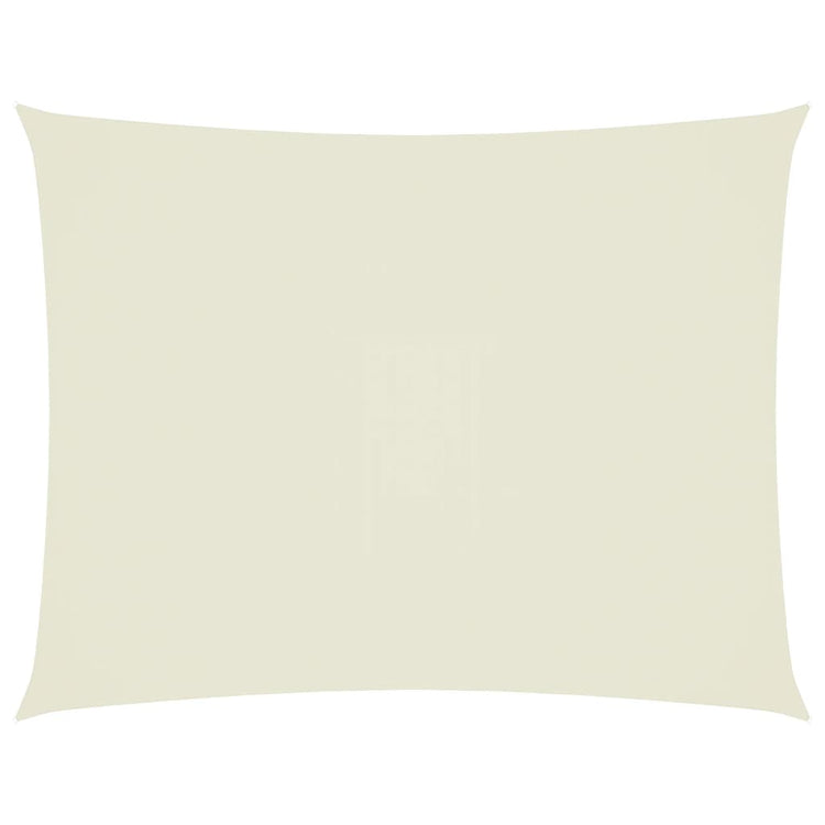 Vidaxl Sunshade rectangulaire 4x5 m Oxford tissu crème -colored