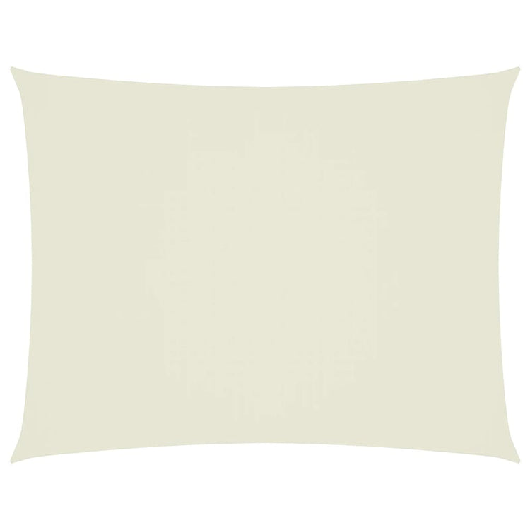 Vidaxl Sunshade rectangulaire 5x6 m oxford tissu crème coloré