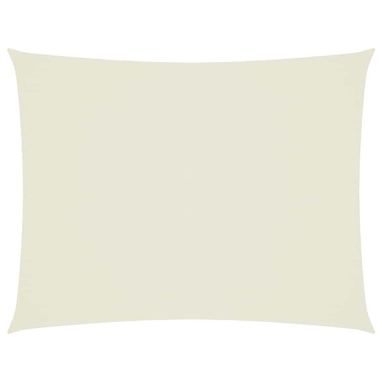 Vidaxl Sunshade rectangular 5x7 m oxford tissu crème coloré
