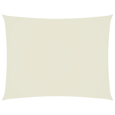 Vidaxl Sunshade rectangulaire 6x7 m Oxford tissu crème -colored