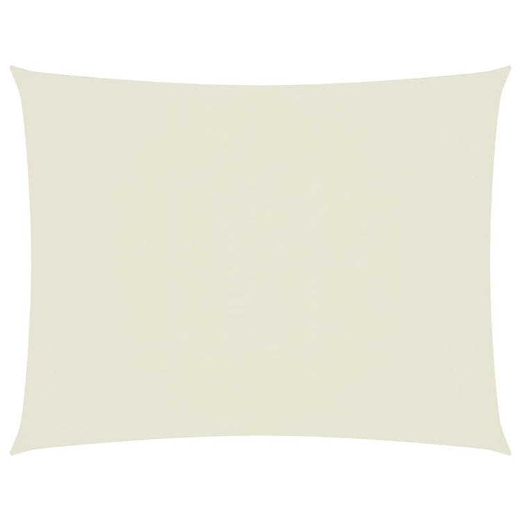 Vidaxl Sunshade rectangulaire 6x7 m Oxford tissu crème -colored
