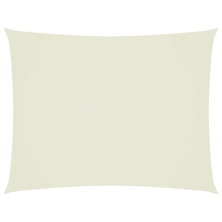Vidaxl Sunshade rectangulaire 6x8 m Oxford tissu crème - colorant