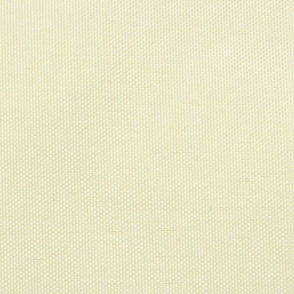 Vidaxl Zonnezeil Trapezium 3 5x4 M Oxford Tissu Cream -Colored