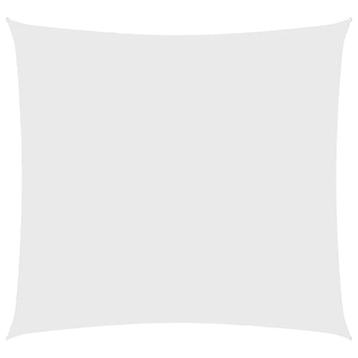 Vidaxl Sunshade Square 4x4 M Oxford tissu blanc