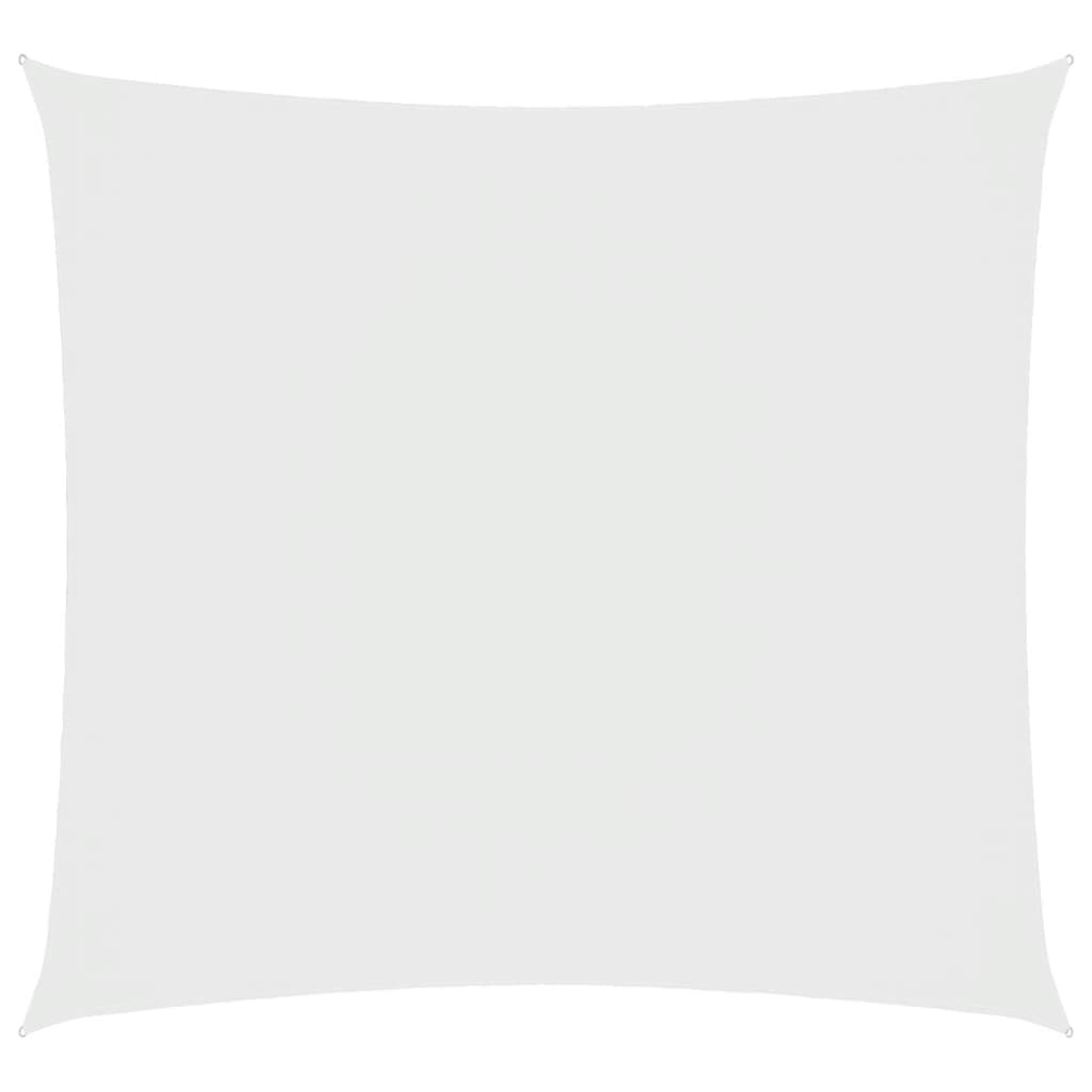 Vidaxl Sunshade Square 7x7 M Oxford Tissu blanc