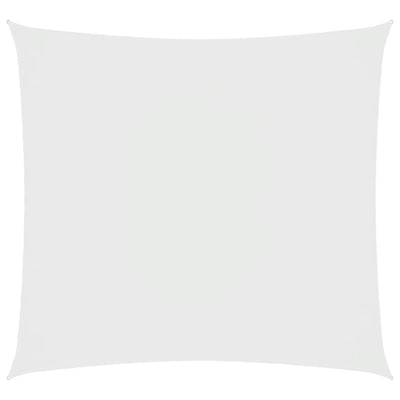 Vidaxl Sunshade Square 7x7 M Oxford Tissu blanc