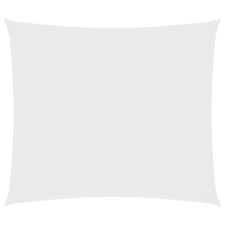 Vidaxl Sunshade rectangular 2x2,5 m tissu oxford blanc