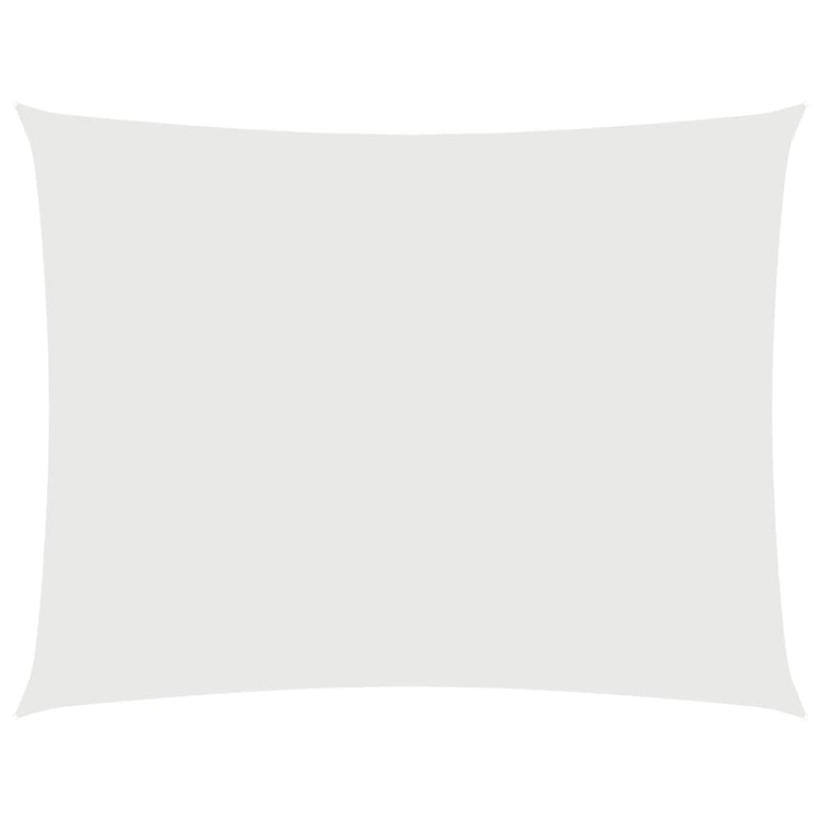 Vidaxl Sunshade rectangular 2x3 m tissu oxford blanc