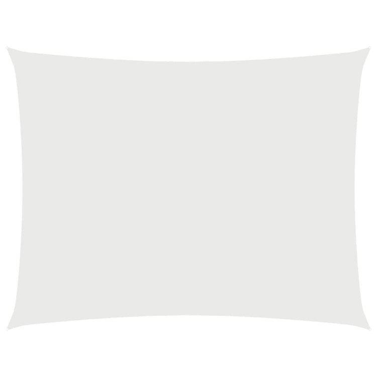 Vidaxl Sunshade rectangulaire 2x3,5 m Tissu oxford blanc