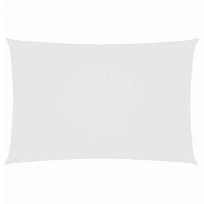 Vidaxl Sunshade rectangulaire 2x5 m tissu oxford blanc