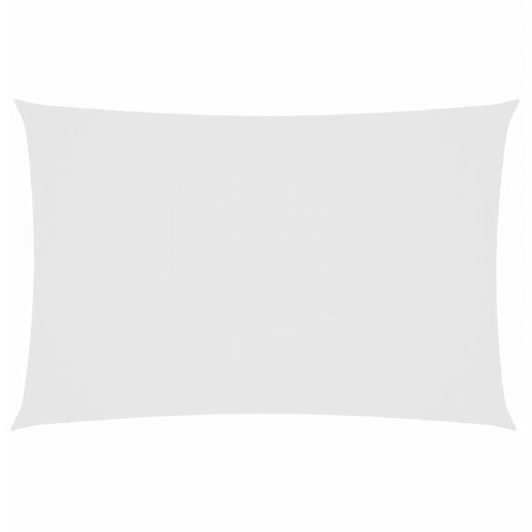 Vidaxl Sunshade rectangulaire 2x5 m tissu oxford blanc