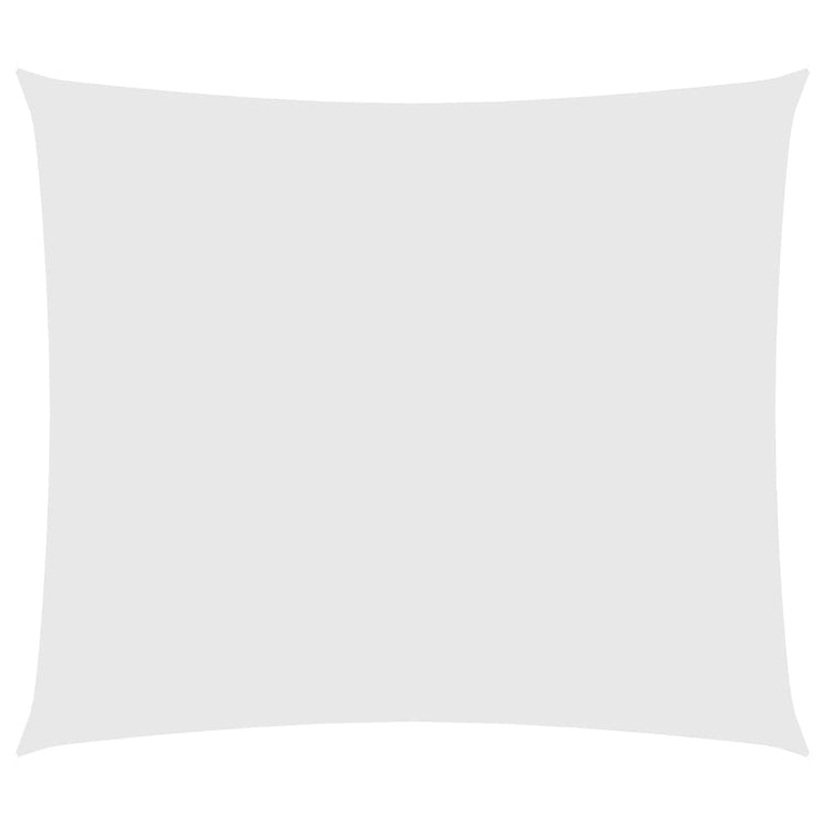 Vidaxl Sunshade rectangulaire 2,5x3 m Oxford tissu blanc