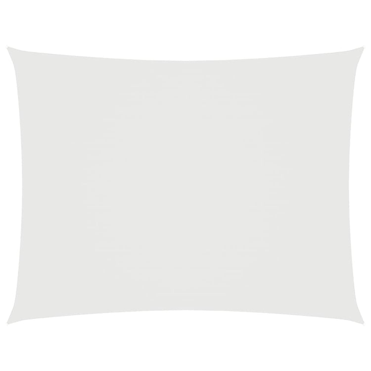 Vidaxl Sunshade rectangulaire 2,5x3,5 m Tissu oxford blanc