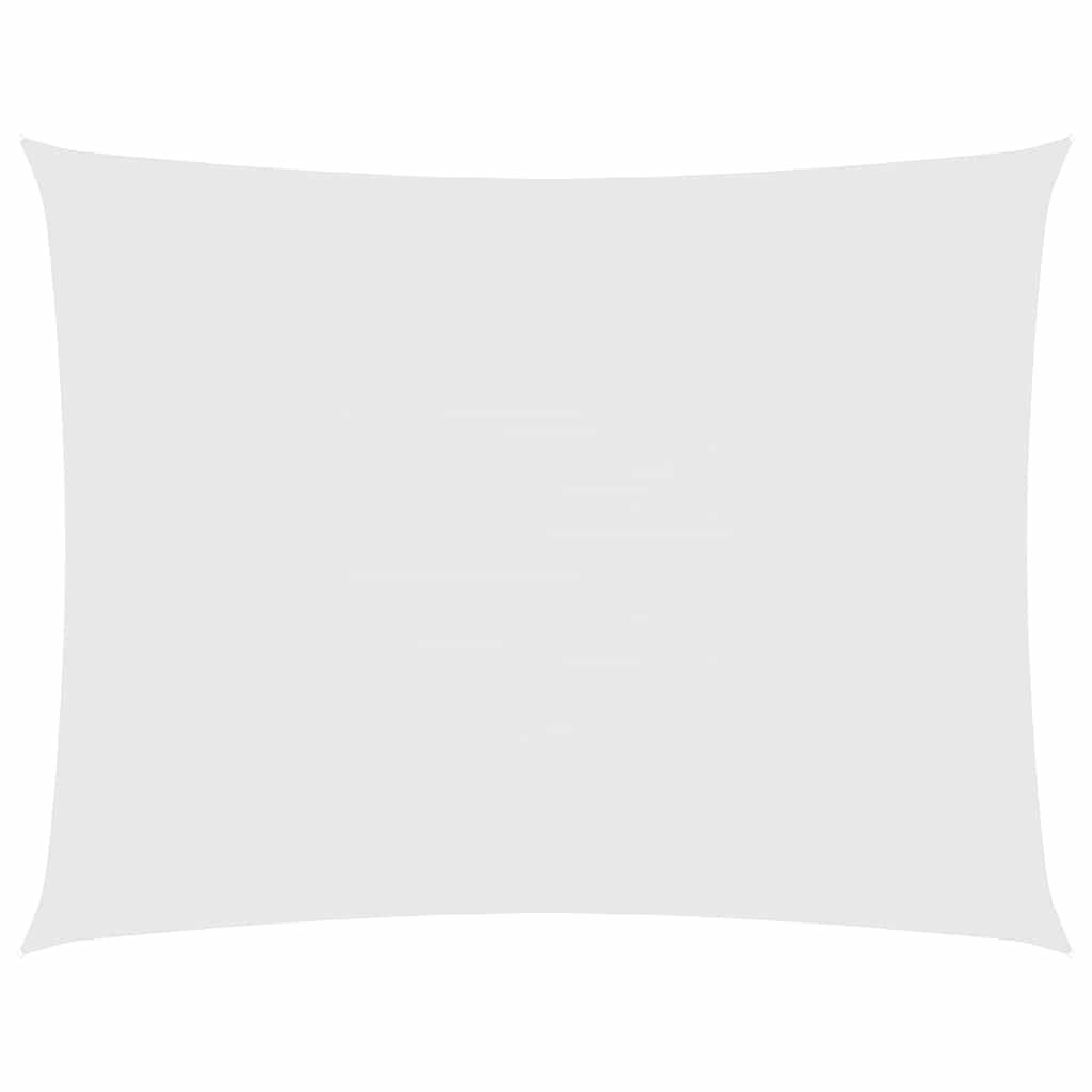 Vidaxl Sunshade rectangulaire 2,5x4 m Oxford tissu blanc