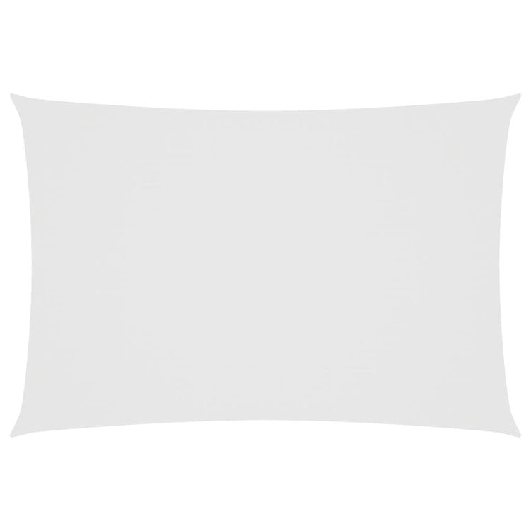 Vidaxl Sunshade rectangulaire 2,5x4,5 m tissu oxford blanc