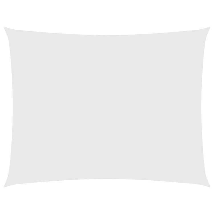 Vidaxl Sunshade rectangulaire 4x5 m Oxford tissu blanc