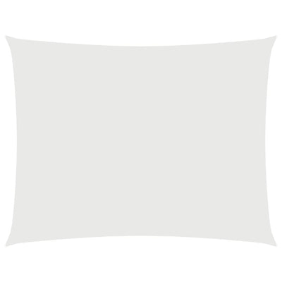 Vidaxl Sunshade rectangulaire 4x6 m Oxford tissu blanc