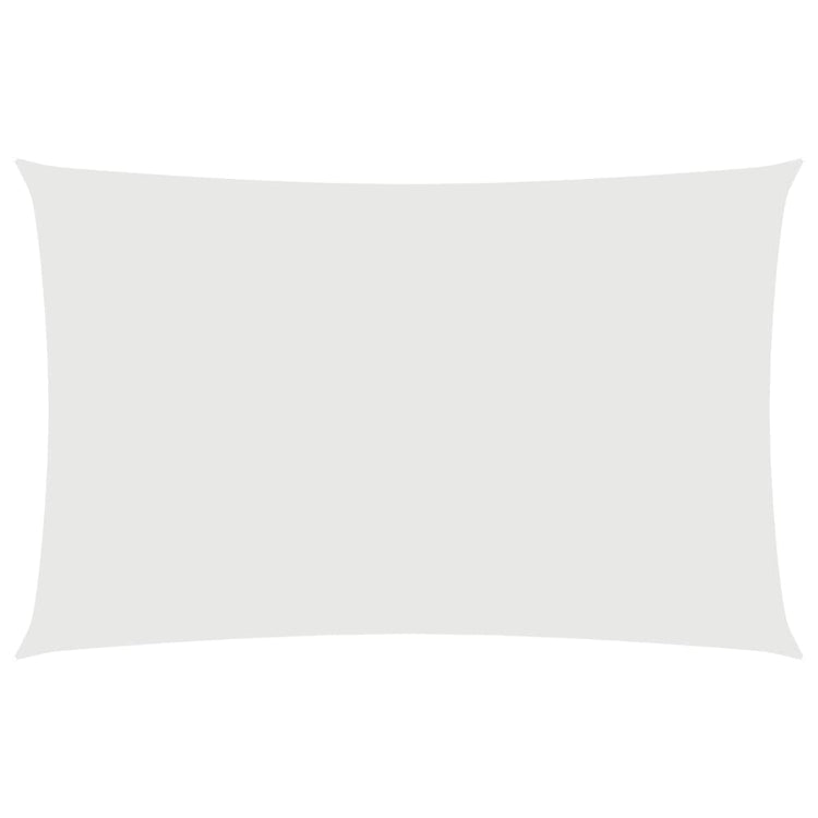 Vidaxl Sunshade rectangulaire 4x7 m Oxford tissu blanc