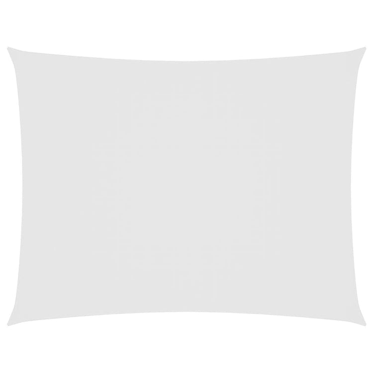 Vidaxl Sunshade rectangulaire 5x6 m Oxford tissu blanc