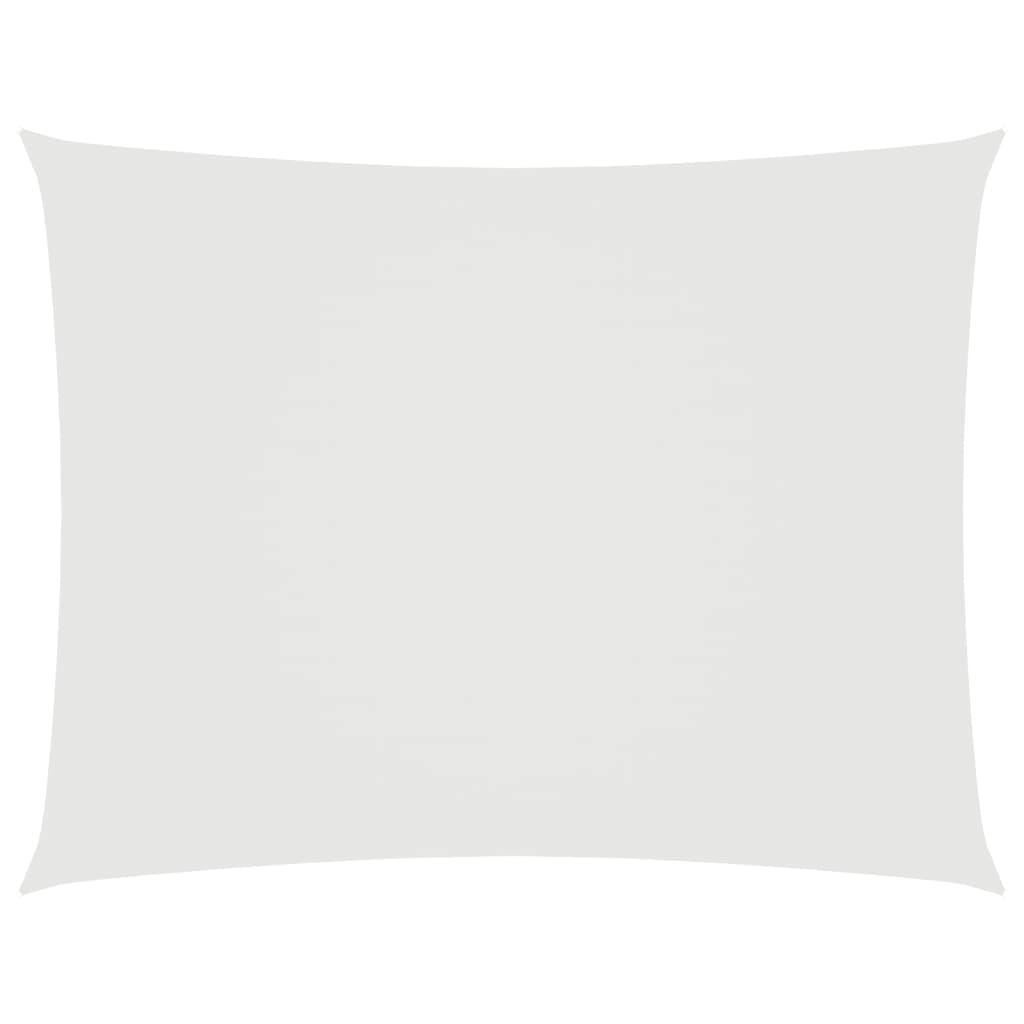 Vidaxl Sunshade rectangulaire 6x7 m Oxford tissu blanc