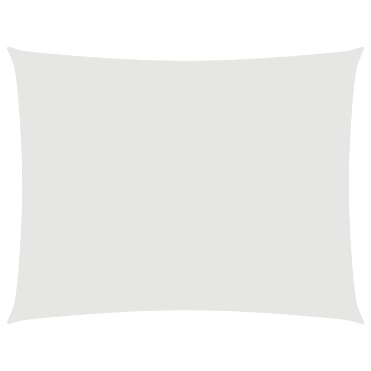 Vidaxl Sunshade rectangulaire 6x7 m Oxford tissu blanc