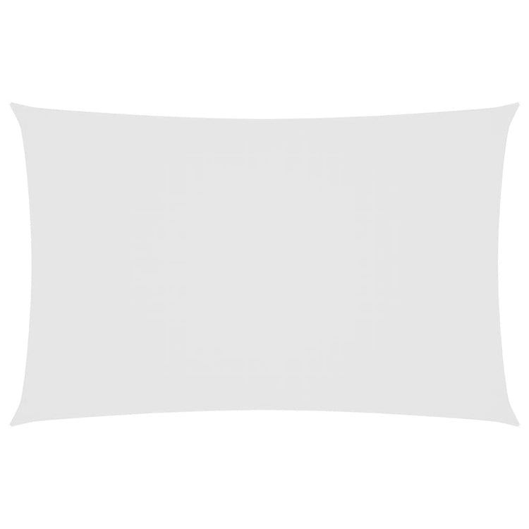 Vidaxl Sunshade rectangulaire 6x8 m Oxford tissu blanc