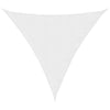 Vidaxl Sunshade triangulaire 3x3x3 m Oxford tissu blanc