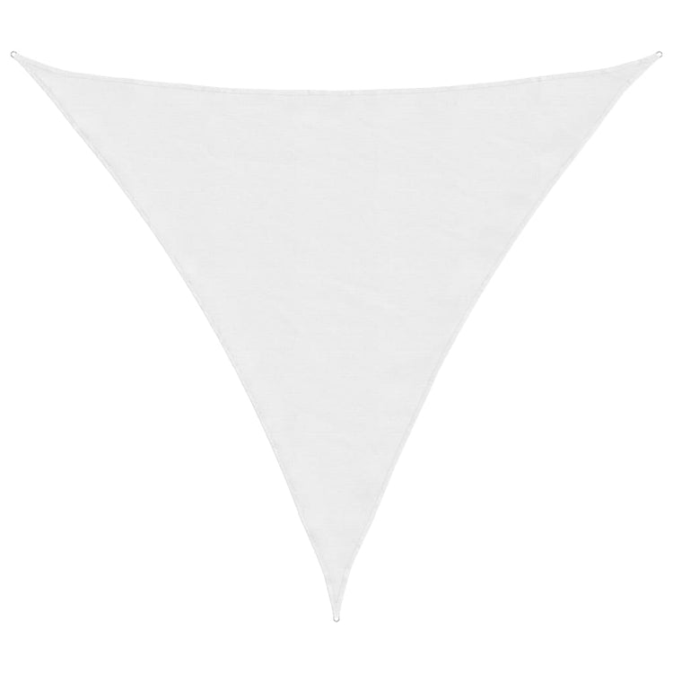Vidaxl Sunshade triangulaire 3x3x3 m Oxford tissu blanc