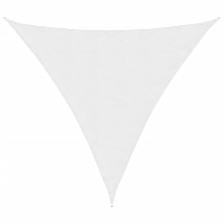 Vidaxl Sunshade triangulaire 3,6x3,6x3,6 m Oxford tissu blanc