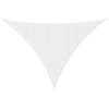 Vidaxl Sunshade triangulaire 3x3x4.24 m Oxford tissu blanc