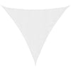 Vidaxl Sunshade triangulaire 4x4x4 m Oxford tissu blanc