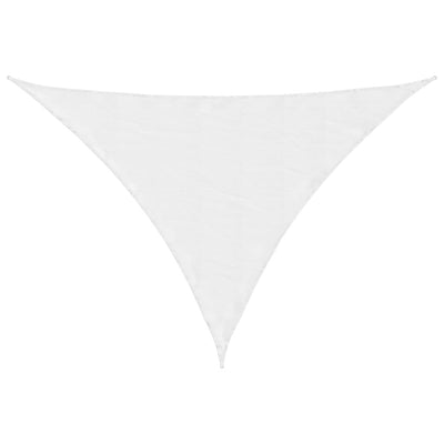 Vidaxl Sunshade triangulaire 5x6x6 m Oxford tissu blanc