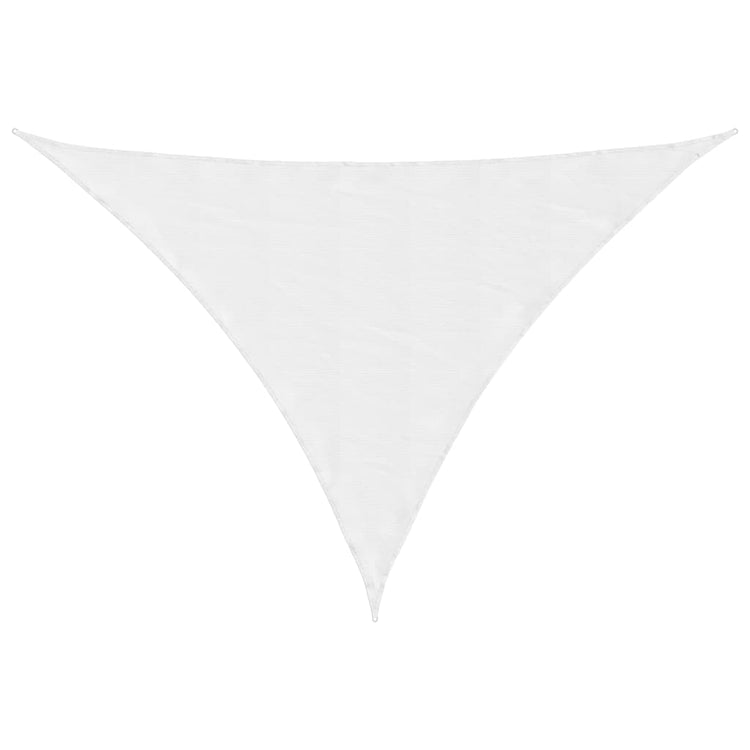 Vidaxl Sunshade triangulaire 4x5x6,4 m Oxford tissu blanc