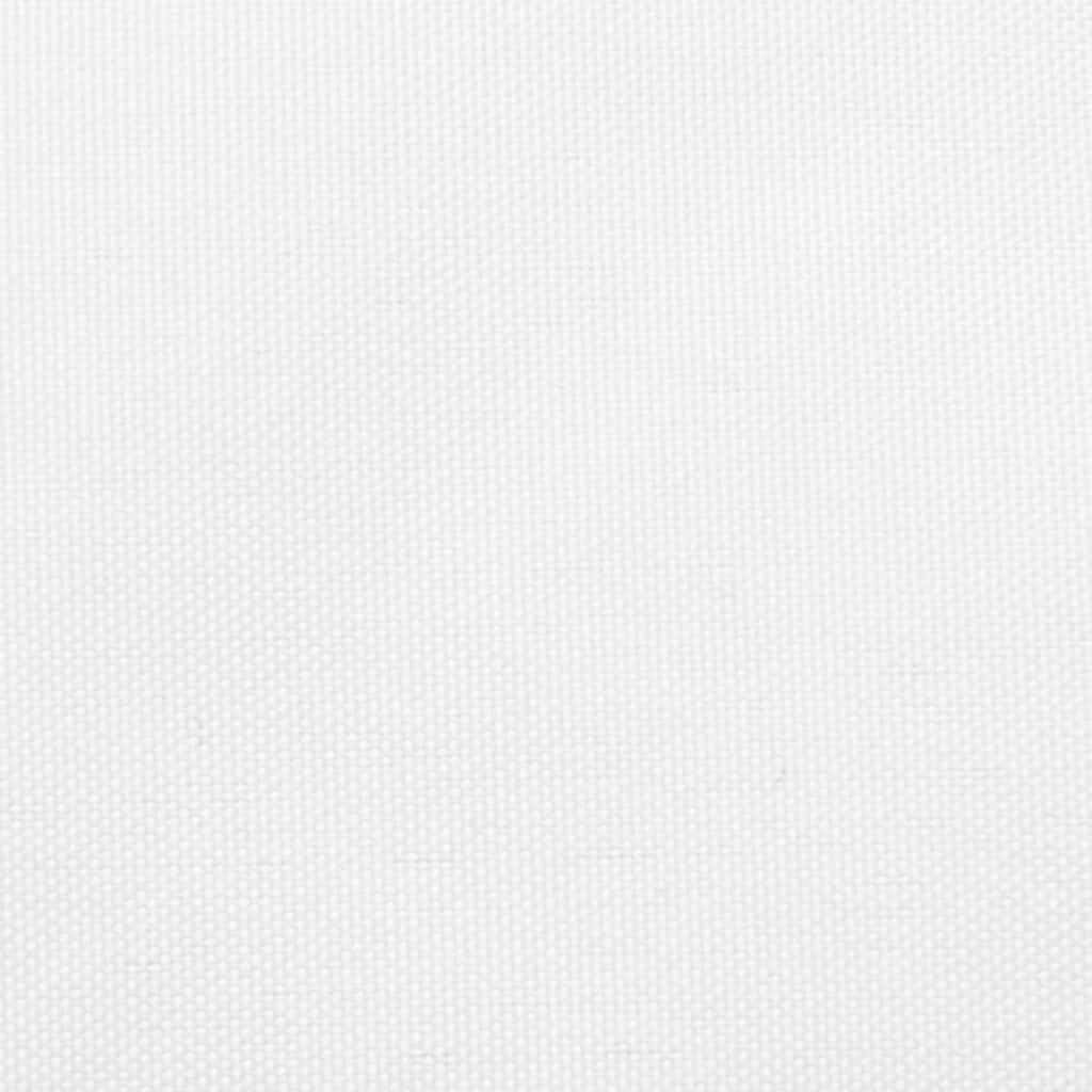 Vidaxl Sunshade Trapezium 3 4x3 M Oxford tissu blanc