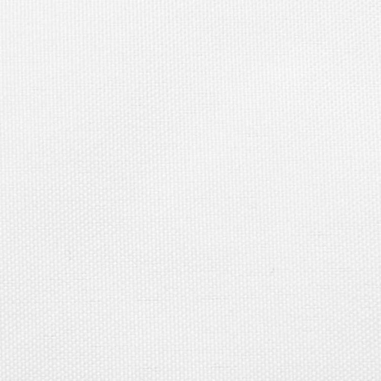 Vidaxl Sunshade Trapezium 3 4x3 M Oxford tissu blanc