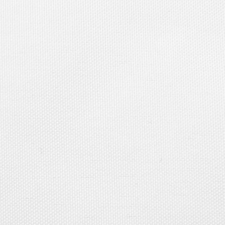 Vidaxl Sunshade Trapezium 4 5x4 M Oxford tissu blanc