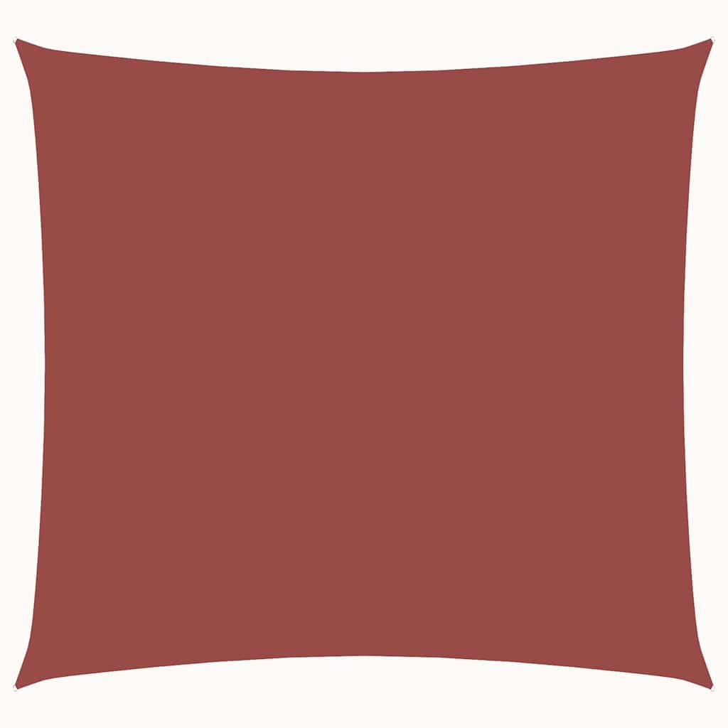Vidaxl Sunshade Square 5x5 M Oxford Tabric Terracta