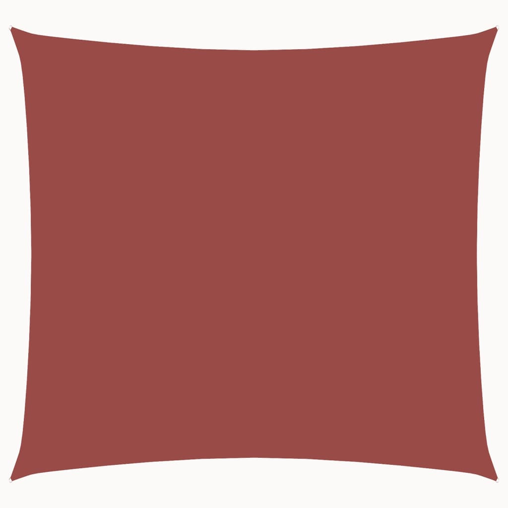 Vidaxl Sunshade Square 6x6 m Oxford Tabric Terracotta -Colored