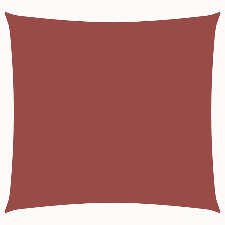 Vidaxl Sunshade Square 6x6 m Oxford Tabric Terracotta -Colored