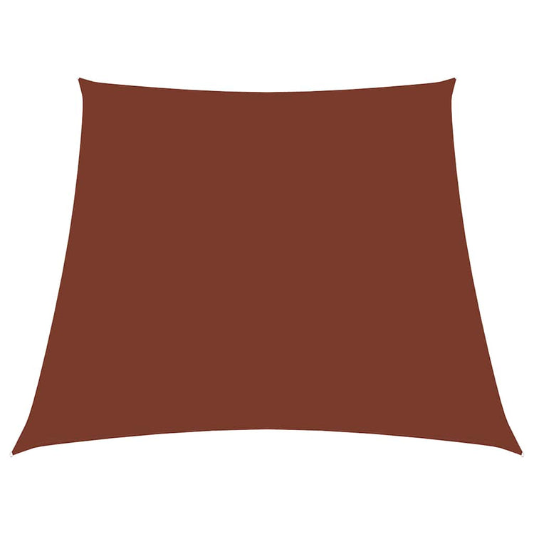 Vidaxl Zonnezeil Trapezium 2 4x3 M Oxford Tissu Terracotta -Colored