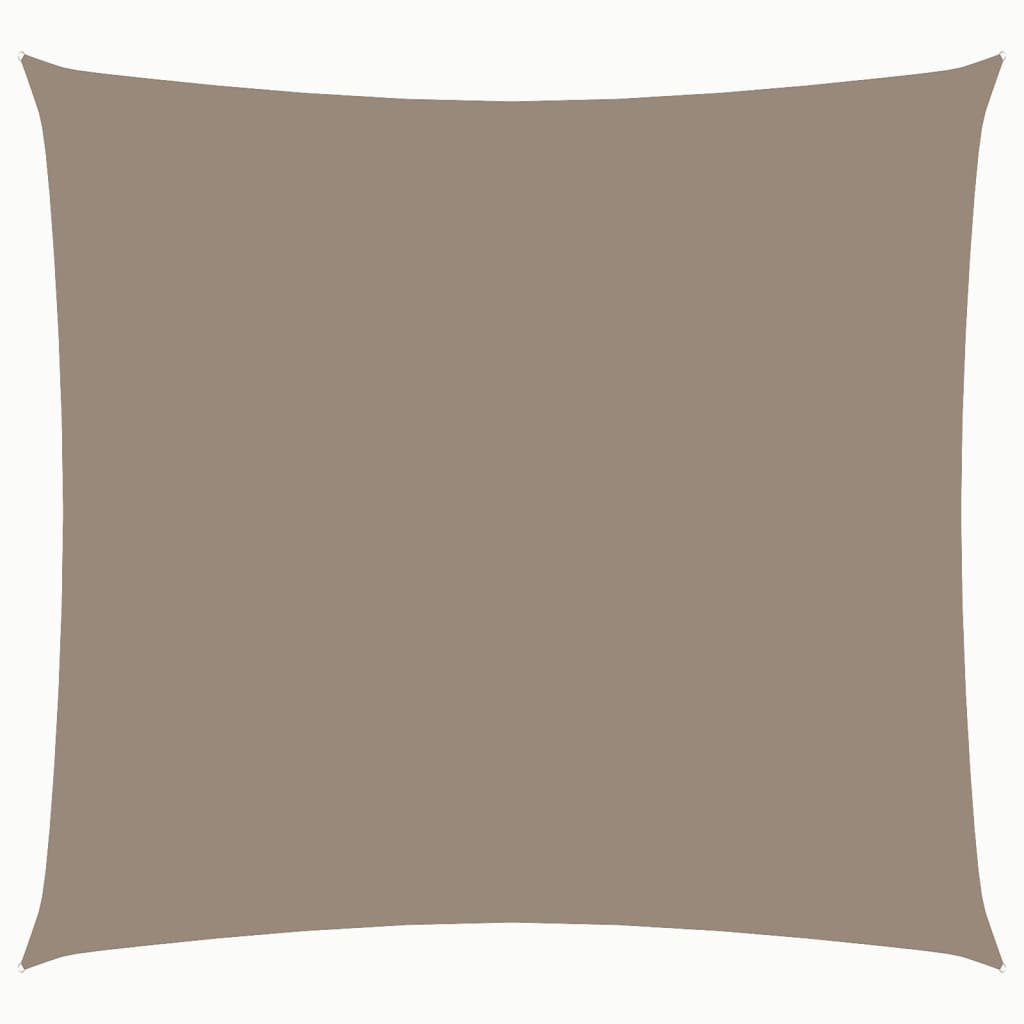 Vidaxl Sunshade Square 2,5x2,5 m Oxford tissu taupe