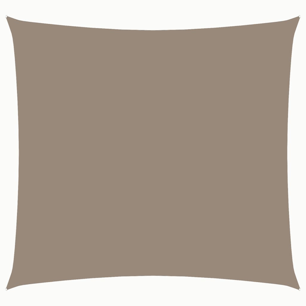 Vidaxl Sunshade Square 3x3 m Oxford tissu taupe